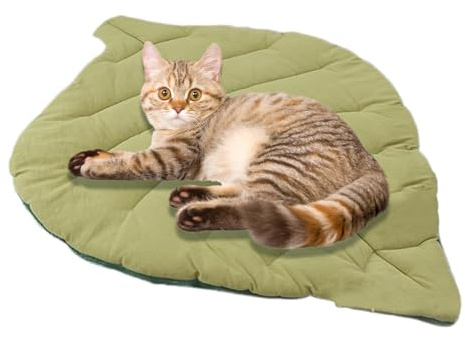Panier pour Chat,Couchette Douce pour Chiot et Matelas | Coussin de Sommeil Lavable pour Intérieur Cage Siège Auto,Intérieur Extérieur Cage Siège Auto Transport