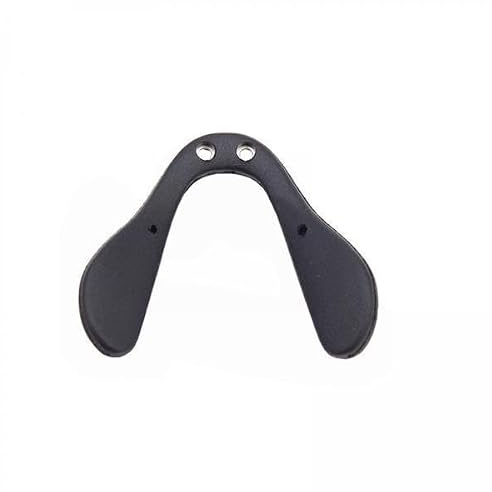 Fiocias 5 Almohadillas Nasales para Gafas, Puente de Silla de Montar, Soporte Nasal para Gafas, Núcleo Metálico
