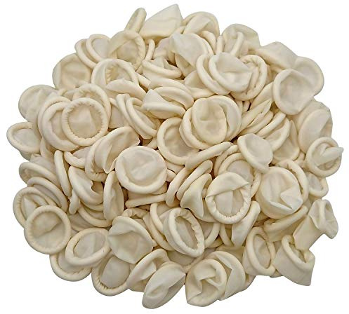 Medium Latex Finger Cots Anti Static Rubber Fingertip Protective Finger cots 210 Pcs for Electronic Repair, Handmade Apply