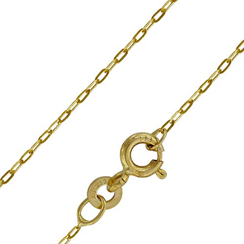 trendor Halskette für Frauen Gold 333 (8 Karat) Flachanker 1,1 mm 73815-42 42 cm