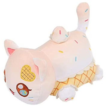 YGMXZL Cat Plush Toys,Squishy Cushion Cuddle Pillow,Meemeows Cat Food Plushies for Home Decoration,Family Friends Kids Gift (B)