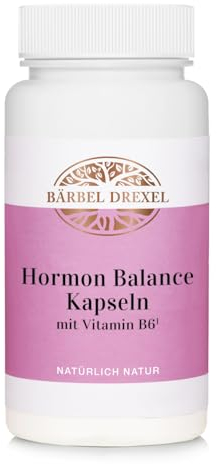BÄRBEL DREXEL® Hormon Balance Kapseln - Innere Harmonie und äußere Strahlkraft, pflanzliches Nahrungsergänzungsmittel Naturheilkunde