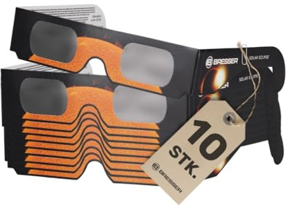 Bresser Gafas de Eclipse Solar (10 unidades)