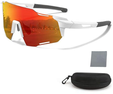 axibanni occhiali da sole da uomo，occhiali da sole，occhiali veloci，bici da corsa uomo，Adatto per: escursionismo, ciclismo, attività all'aperto, equitazione, unisex.