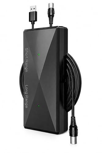 TV Aerial Booster Amplifier 2026 – High-Gain Freeview HD Signal Booster for Weak Reception, Reduces Pixelation & Improves Clarity, Low-Noise USB Powered, Compatible with All Indoor Digital TV Aerials