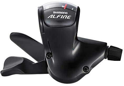 Shimano SLS503RL SHIFT Lever Alfine 8spd RH BK, Black