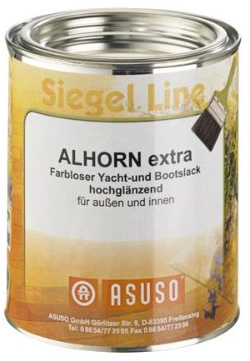 Asuso SL Alhorn - Barniz transparente para barcos (0,75 L)