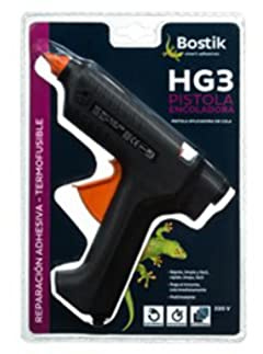 BOSTIK HG3 Pistola Encoladora - Pistola para el Encolado con Barras Termofusibles, Multimaterial, Control Electrónico de Temperatura, Fácil Dosificación, Aplicación Limpia y Segura, Pega al Instante