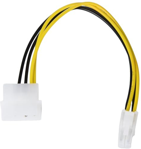 AKYGA AK-CA-12 Câble Adaptateur Molex mâle vers P4 4 Broches Femelle 15 cm
