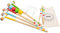 Bigjigs Toys Wooden Garden Croquet Outdoor Game Playset