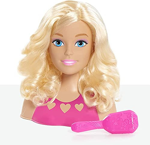 Barbie Mini Styling Head-Blonde, Gifts for Kids 3 and Up Multi Colour