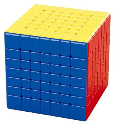 HELLOCUBE MOYU MEILONG 7x7x7 V2 Magnetic Version Speed Cube Stickerless Color Magic Cube