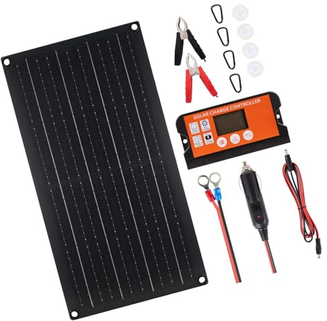 Pannello fotovoltaico permanente da 20 W, forte e immunitario, resistente all'usura, per la manutenzione della batteria in condizioni difficili, pannello fotovoltaico permanente