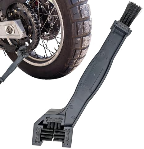 Cepillo Para Cadena De Motocicleta: Práctico Cepillo De Limpieza De Cadena, Herramienta De Fregado De Engranajes De Bicicleta, Dispositivo De Mantenimiento De Motocicleta De Alta Resistencia, Accesori