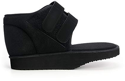 Rekordsan Hallux Valgus Open - Scarpa Post Operatoria, Ambidestro, Unisex, Nero, Misura 37/38 IT, 1 pezzo