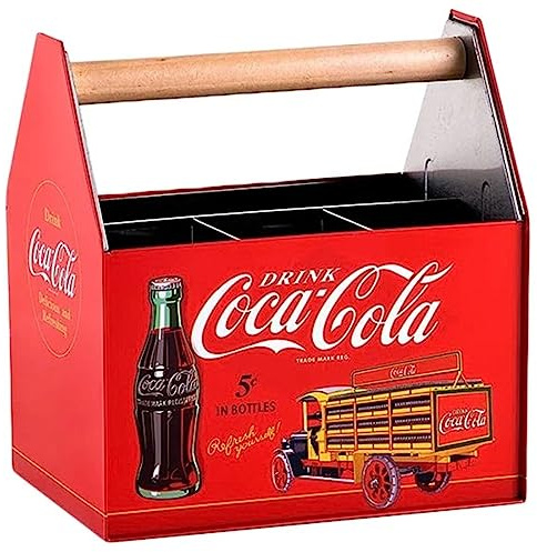 Tin Box Company Large Utensil Caddy, Holds Utensils, Coke 2023