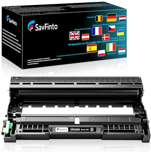 SavFinto DR2300 Drum Compatible for Brother DR-2300 Drum Unit for Brother MFC-L2700DW MFC-L2700DN MFC-L2720DW MFC-L2740DW DCP-L2520DW DCP-L2540DN HL-L2300D HL-L2340DW HL-L2360DN