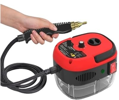 Limpiador a vapor, Limpiador a de alta temperatura, aire acondicionado, manchas de aceite de cocina, limpiador comercial doméstico, limpiador a for coche(Rot)