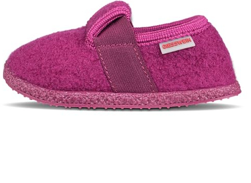 Giesswein Pantoufles Türnberg Baies 25 - Chaussons fermées pour Filles et garçons, Semelle en Caoutchouc antidérapante
