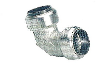 Edelstahl Steckfitting Tectite Winkel 90° 18 mm Innen/Innen lösbar, TS090