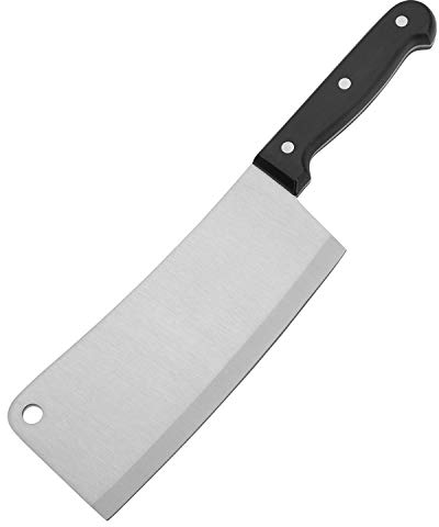 Westmark Mannaia, Lama ampia, Lunghezza totale: 30 cm, Acciaio inox/Plastica, Nero/Argento, 13582280