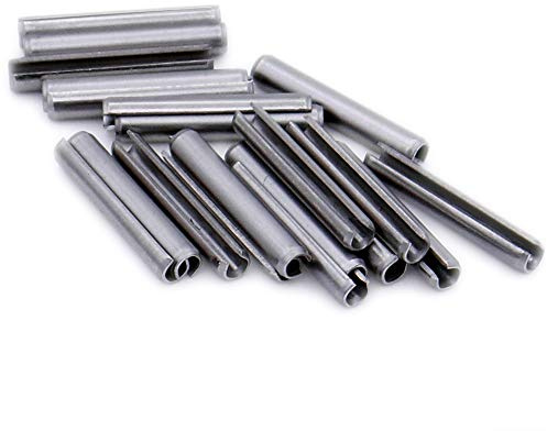 D1.5 (1.5mm x 12mm) Slotted Spring Pin (Heavy) - Stainless Steel (A1) (Pack of 20)