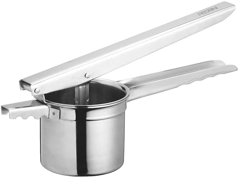 Pedrini 04GD175 Schiacciapatate in Acciaio Inossidabile con 2 Dischi intercambiabili