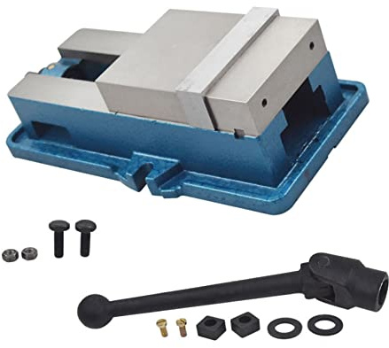TJHSM 3 x 2.95 Precision Mill Vise without Base, Bench Clamp Vise Fit for Milling Shaping and Drilling Machines
