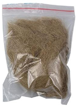 Alambre de yute de fibra natural para encendedor de fuego de carbón, taladro al aire libre, alambre de linaza para encender fuego de camping en la naturaleza de los fósforos de estufa de leña,