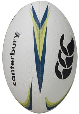 Canterbury Mentre Rugby Ball (3) (White/Lime)