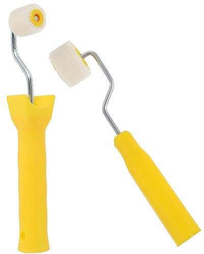 NUOBESTY Farbroller Für Wände Kleiner Farbroller Zum Streichen Für Ölfarbe DIY-malwerkzeug Kompaktes Design Für Präzises Malen