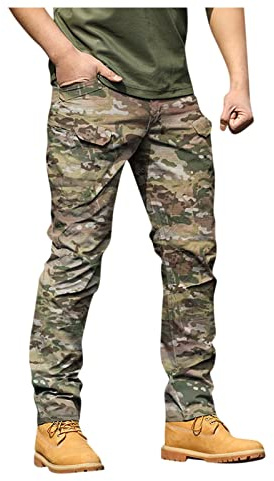 Pantalon Trekking Hombre Trabajo Anchos Trekking Pantalón Tacticos Camuflaje Tallas Grandes Pantalon Multibolsillos Senderismo Ropa Deportiva Hombre Compra Online Camuflaje L