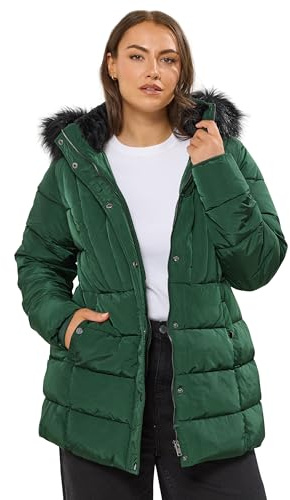 Yours Curve Short Puffer Coat - Women's - Plus Size Curve