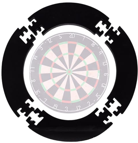 Protezioni da parete per bersaglio per freccette, anello di protezione per riduzione del rumore, protezione da parete per bersaglio per freccette per uomini, bar, cantina, garage, aule, sale giochi a