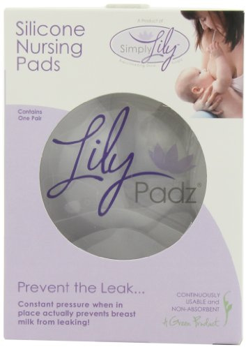 LilyPadz® Reusable Silicone Nursing Pads Single Pair Regular Size