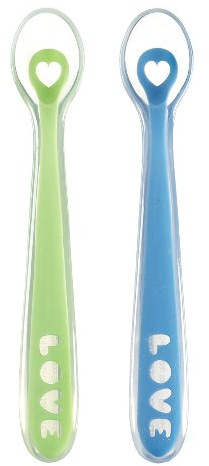 Munchkin, Cucharas de Silicona, 4 Meses +, 2 Empacada