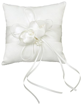 Hochzeit Ringkissen Knospe 20cmx20cm Zartes Hochzeit Ringkissen - Perfekt für Ihre Traumhochzeit