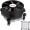 Akasa Refroidisseur de processeur en aluminium | Ventilateur PWM à faible bruit | TDP 77 W | Dissipateur thermique en aluminium | Ventilateur silencieux de 92 mm | Installation facile | Conçu pour