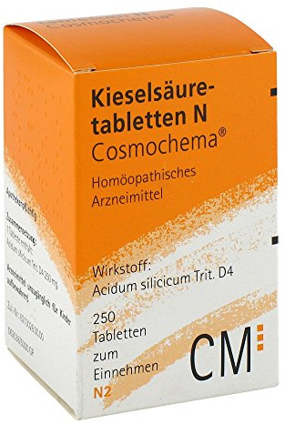 Kieselsäure N Cosmochema Tabletten 250 stk