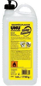 Uhu Alleskleber Flinke Flasche Nachfüllflasche 1750g
