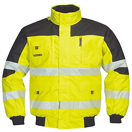 Terratrend Job 4629-6XL-9000 Herren Pilotenjacke, Gelb, Größe 6XL