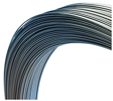 S.I.B - Alambre de Acero Galvanizado de 2 mm, bobina de 204 Metros y 5 Kg Resistente a la Corrosión para Jardinería, Manualidades, Bricolaje y Vallas