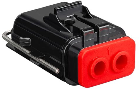 EMPHASER ESP-FH10 – Qualitäts ATC Sicherungshalter für Autos/Kfz, für 10 mm2 Stromkabel, inkl. 2 x 15 A ATC Sicherungen, 1 Stück