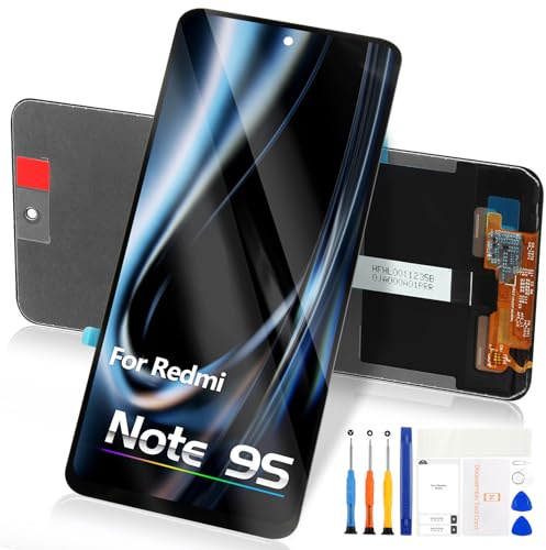 Pantalla LCD para Xiaomi Redmi Note 9S / Note 9 Pro 4G Display - para Redmi Note 9S LCD para Redmi Note 9 Pro 4G Pantalla Táctil Digitalizador Assembly M2003J6A1G M2003J6B2G