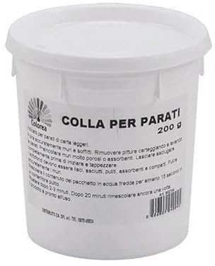 La zappa Pegamento adhesivo en polvo para papel de papel ligero, 200 g (12 unidades)