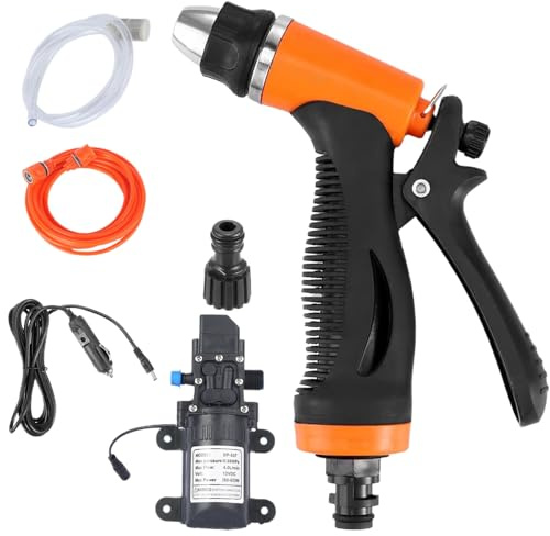 Humdcdy Pressure Washer | High Pressure Washer Portable Cleaner - Multi-Purpose Electric Machine Auto-Stop for Patio Driveway Sidewalk RV Watering Gardening