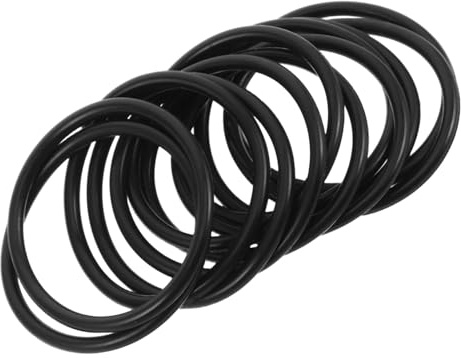 TOYANDONA 12 piezas Bandas Elásticas para Micrófono Anillos de Goma Antivibración para Soporte de Condensador Suspensión de Micrófono Resistente para Estudio y Entrevistas