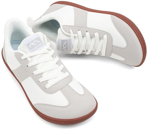 Sosenfer dam herr breda barfotaskor | bred tålåda lätta fritidsskor | minimalistiska halkfria promenadskor | Zero-Drop sula sneakers unisex