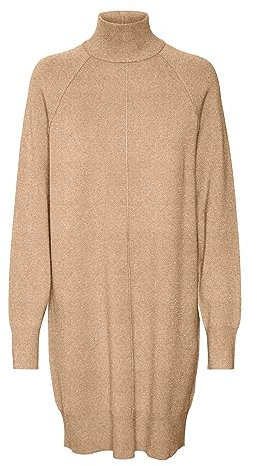 VERO MODA VMGOLD LINK LS Short Highneck Dress Boo