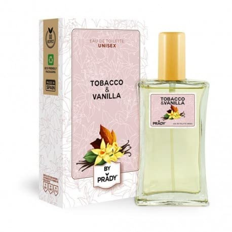 Prady - Eau de Toilette Tobacco & Vanilla - 100 ml - Fragranza Calda e Seducente